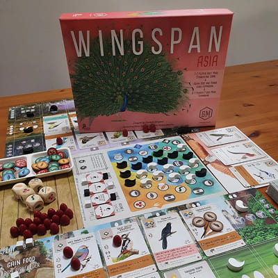 Wingspan bordspel met vogelkaarten